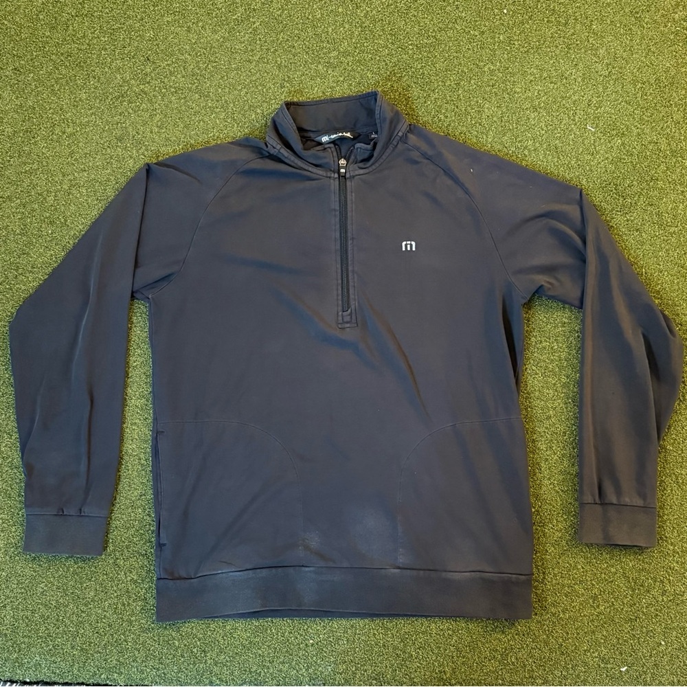 Travis Mathew’s Cloud Quarter Zip Pullovers With … - image 1